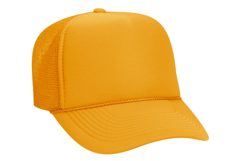 OTTO Cap 32-467 - Polyester Foam Front 5-Panel Trucker Cap