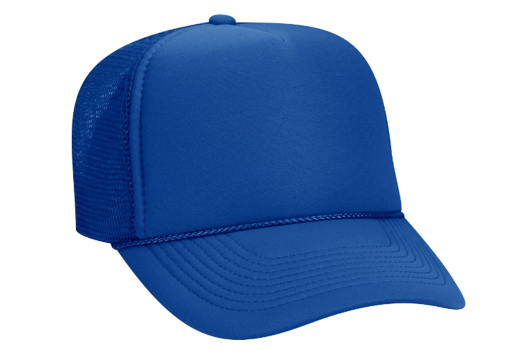 OTTO Cap 32-467 - Polyester Foam Front 5-Panel Trucker Cap