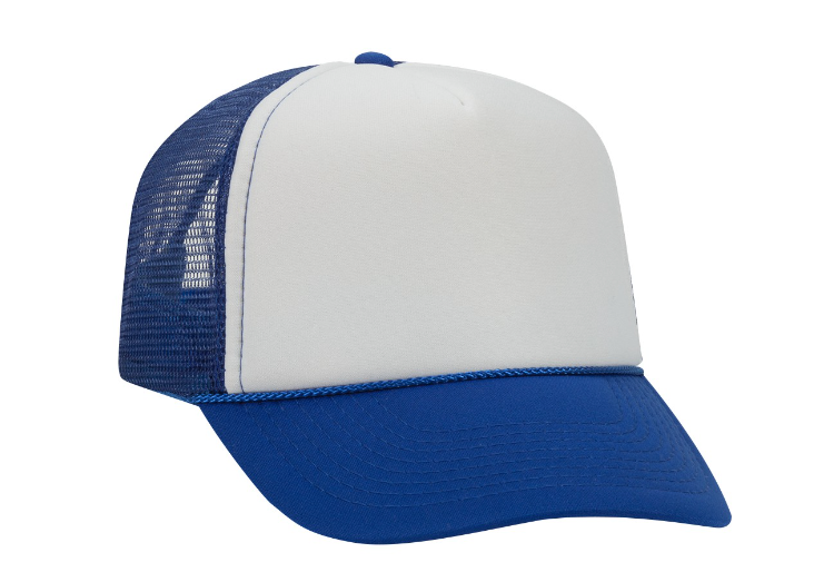 OTTO Cap 32-467 - Polyester Foam Front 5-Panel Trucker Cap