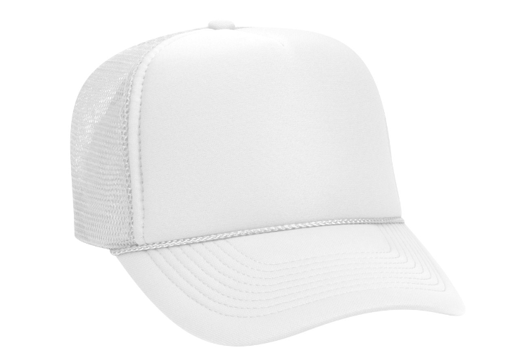 OTTO Cap 32-467 - Polyester Foam Front 5-Panel Trucker Cap