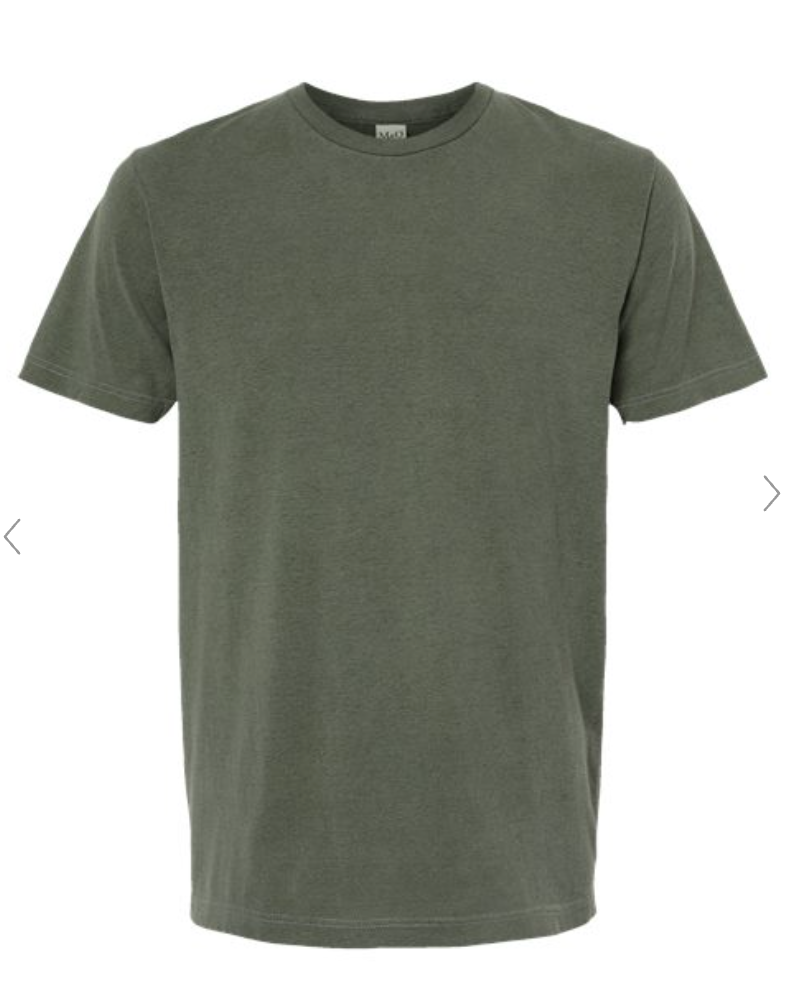 M&O - Unisex Vintage Garment-Dyed T-Shirt - 6500M