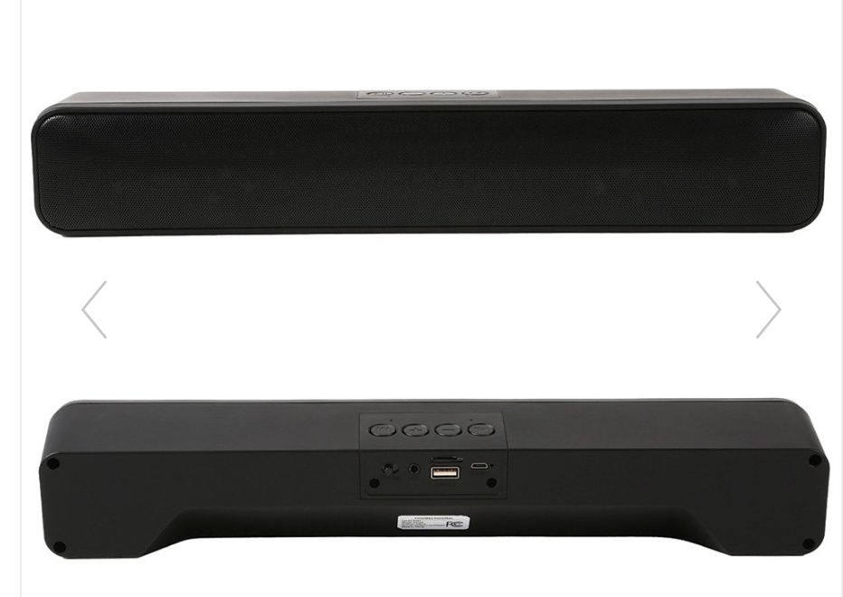 Customizable Color Wav Sound Bar