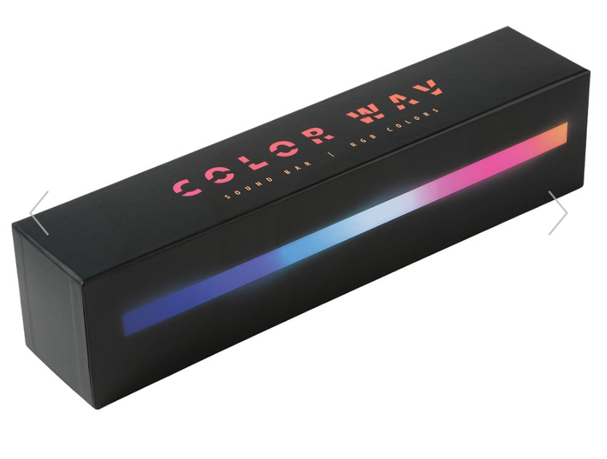 Customizable Color Wav Sound Bar