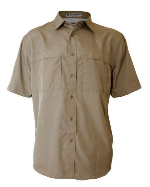 Tiger Hill  Men's Pescador Short Sleeve Fishing Shirt 