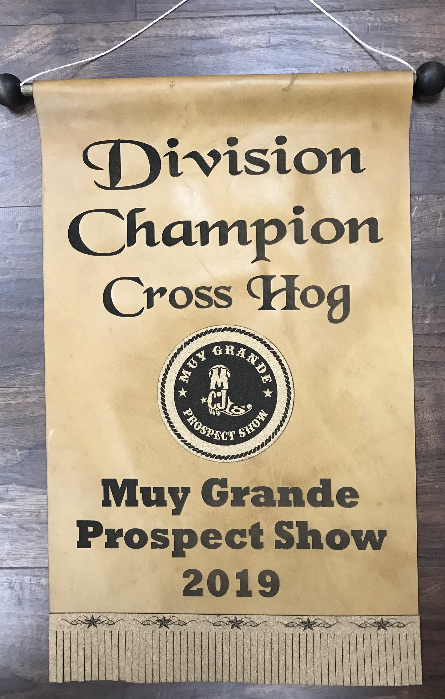 Division Champion Cross Hog