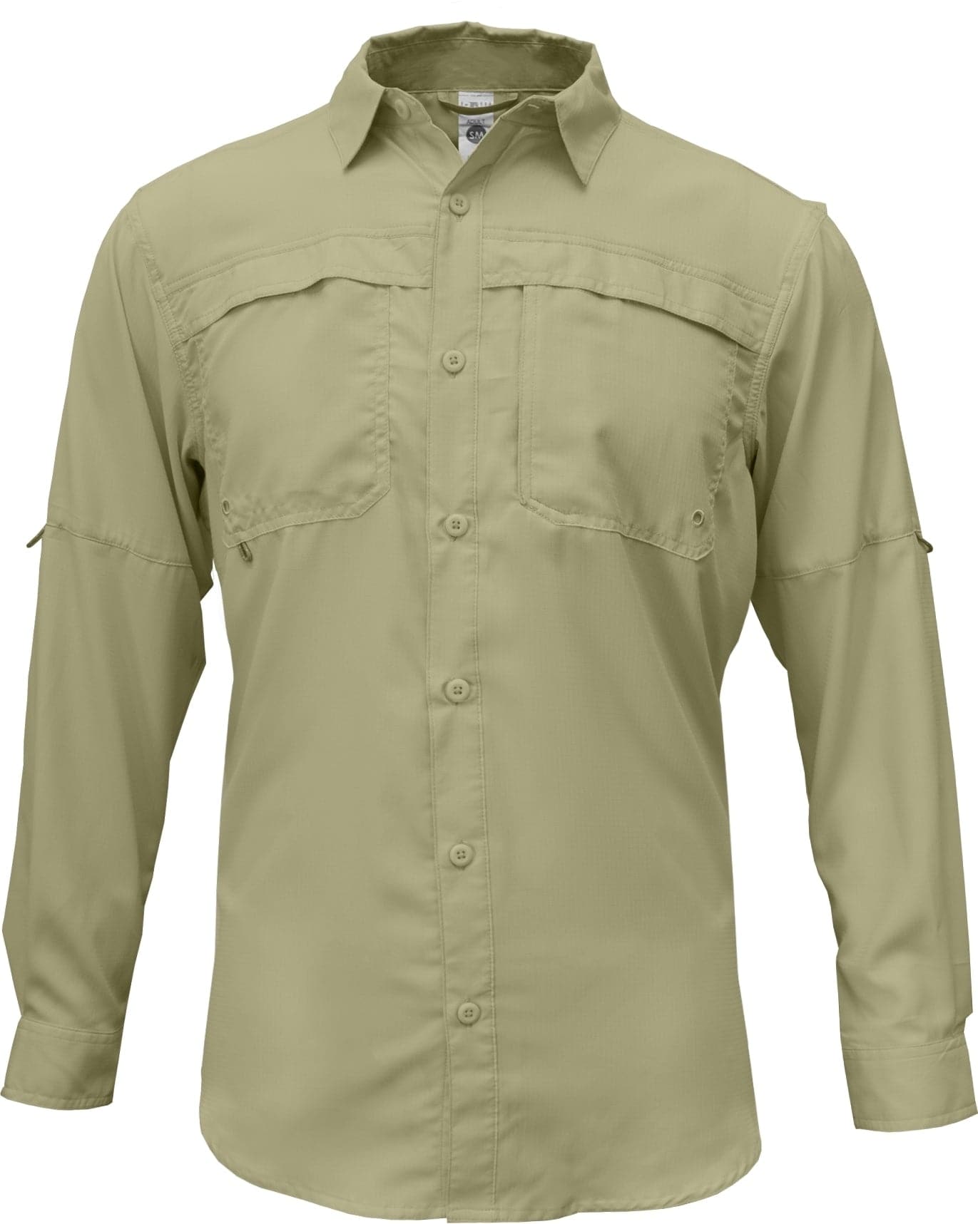 BAW Mens Long Sleeve Fishing Shirt