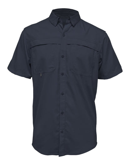 BAW Men's Short Sleeve Fishing Shirt