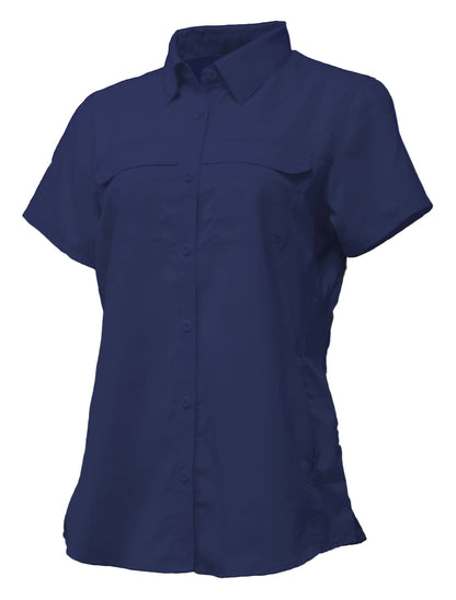 BAW Ladies Short Sleeve Fishing Shirt