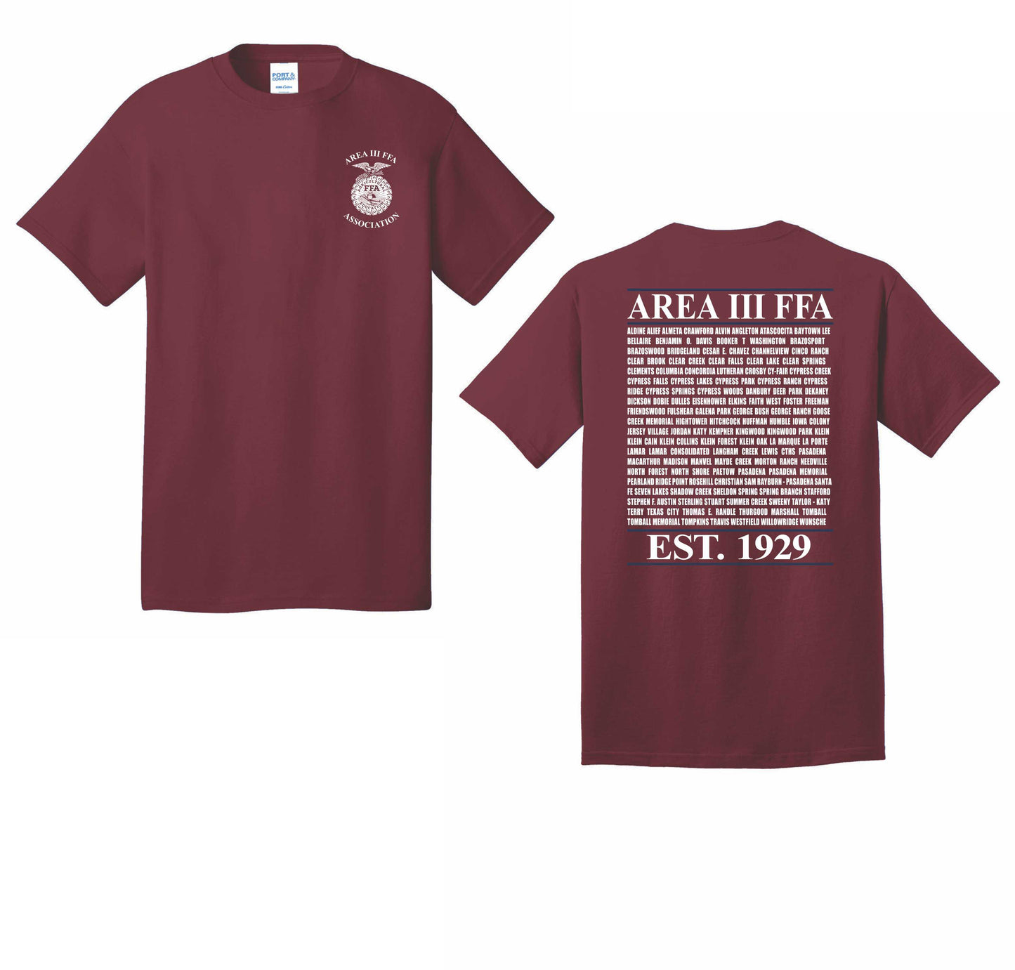 Area III FFA T-Shirts