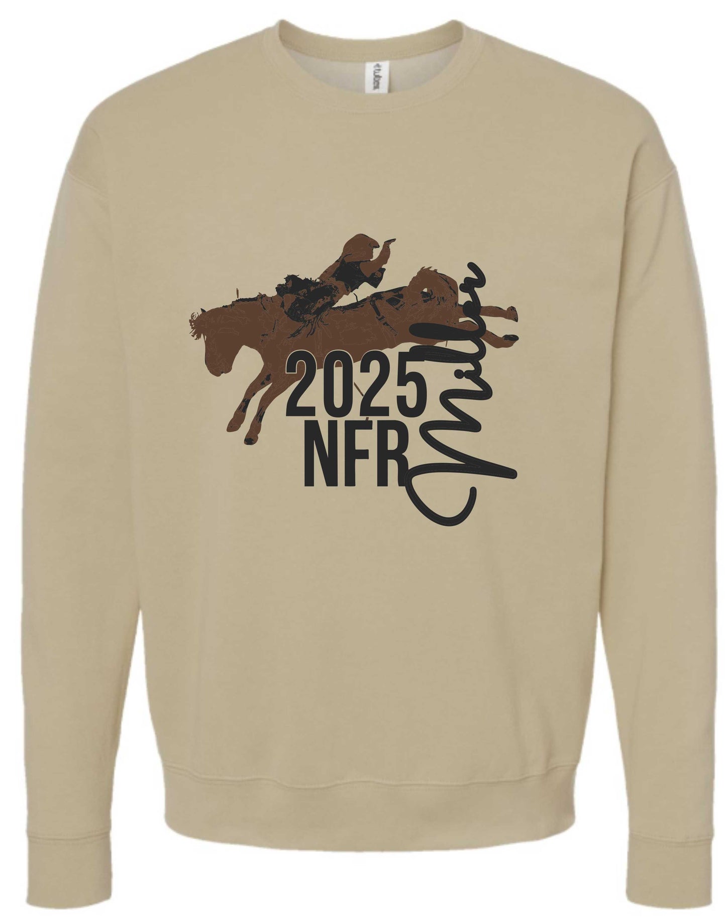 Bradlee Miller Tultex - Fleece Crewneck Sweatshirt Sand - 340