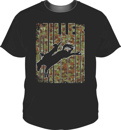 Bradlee Miller T- Shirt Black Tultex 202