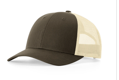 Richardson Cap - 115 Solid, Split Color & Tri-Color LOW PRO TRUCKER