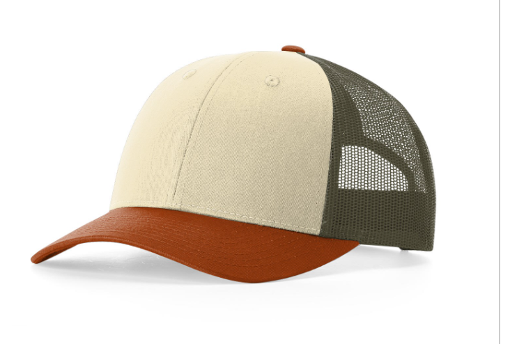 Richardson Cap - 115 Solid, Split Color & Tri-Color LOW PRO TRUCKER