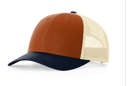 Richardson Cap - 115 Solid, Split Color & Tri-Color LOW PRO TRUCKER