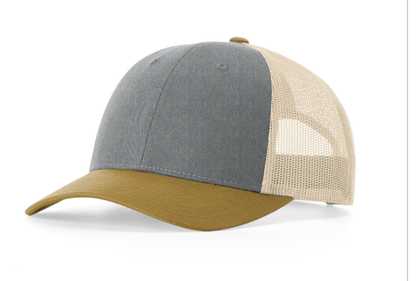 Richardson Cap - 115 Solid, Split Color & Tri-Color LOW PRO TRUCKER