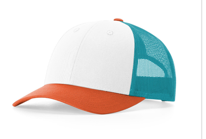 Richardson Cap - 115 Solid, Split Color & Tri-Color LOW PRO TRUCKER