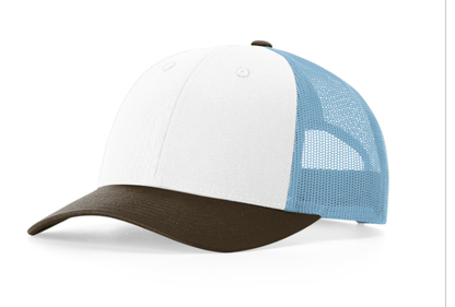 Richardson Cap - 115 Solid, Split Color & Tri-Color LOW PRO TRUCKER