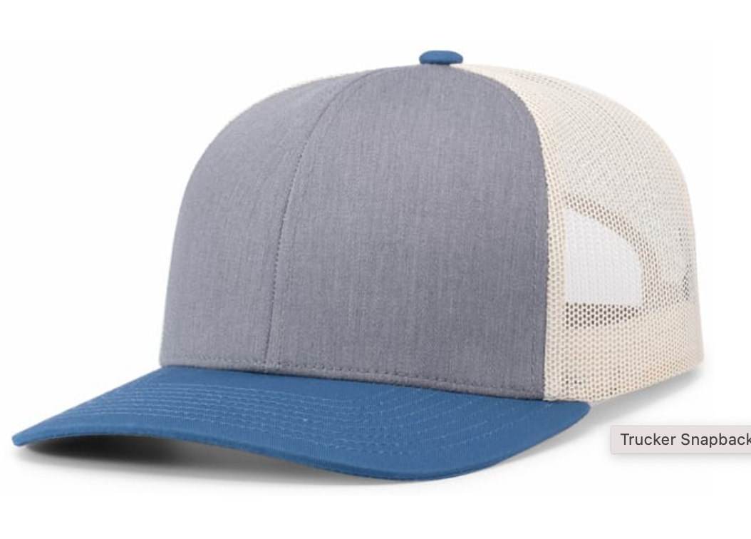 Pacific Headwear- 104C TRUCKER SNAPBACK CAP