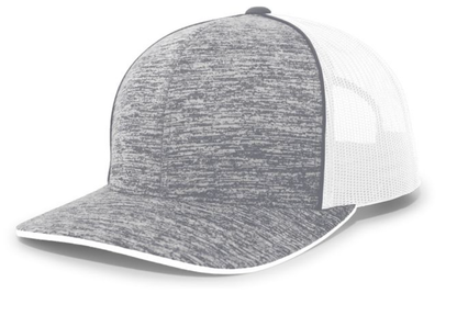 Pacific Headwear- 106C AGGRESSIVE HEATHER TRUCKER SNAPBACK CAP