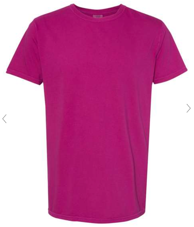 Comfort Colors - Garment-Dyed Lightweight T-Shirt - 4017