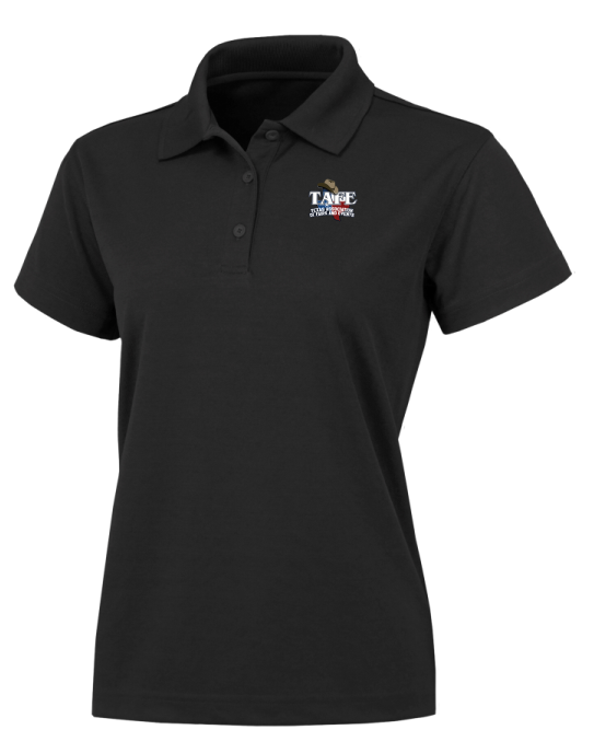 TAFE Ladies solid Cool-Tek polo