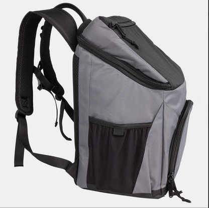 Reverse top backpack cooler