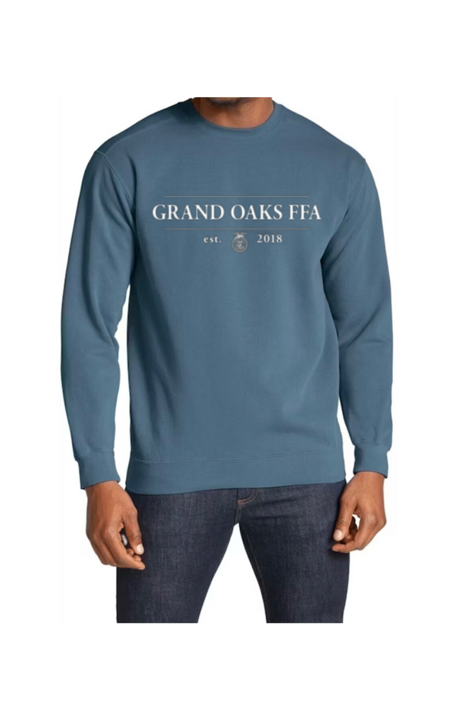 Grand Oaks FFA Comfort Colors - Garment-Dyed Sweatshirt - 1566 