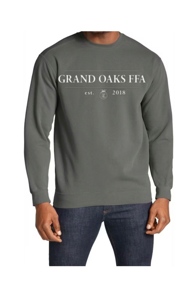 Grand Oaks FFA Comfort Colors - Garment-Dyed Sweatshirt - 1566 