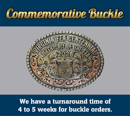 Virginia FFA Commemorative Buckle