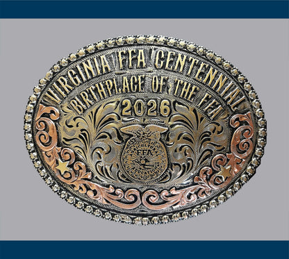 Virginia FFA Commemorative Buckle