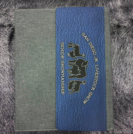 Padfolio Fold Over Flap Front Cover
