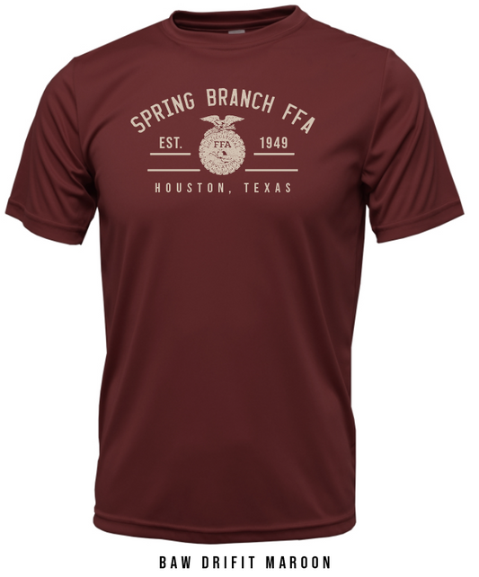 SPRING BRANCH FFA Baw Drifit Maroon