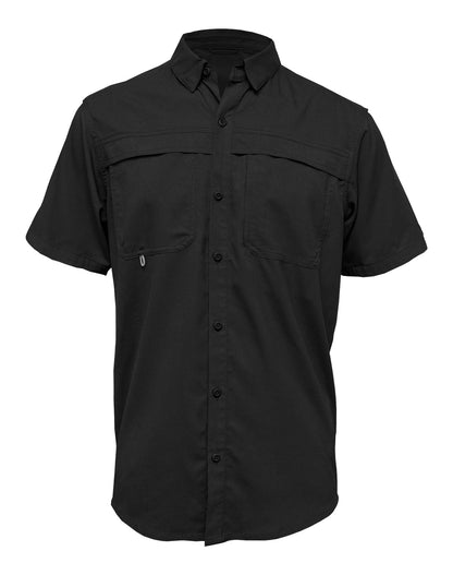 BAW Men's Short Sleeve Fishing Shirt