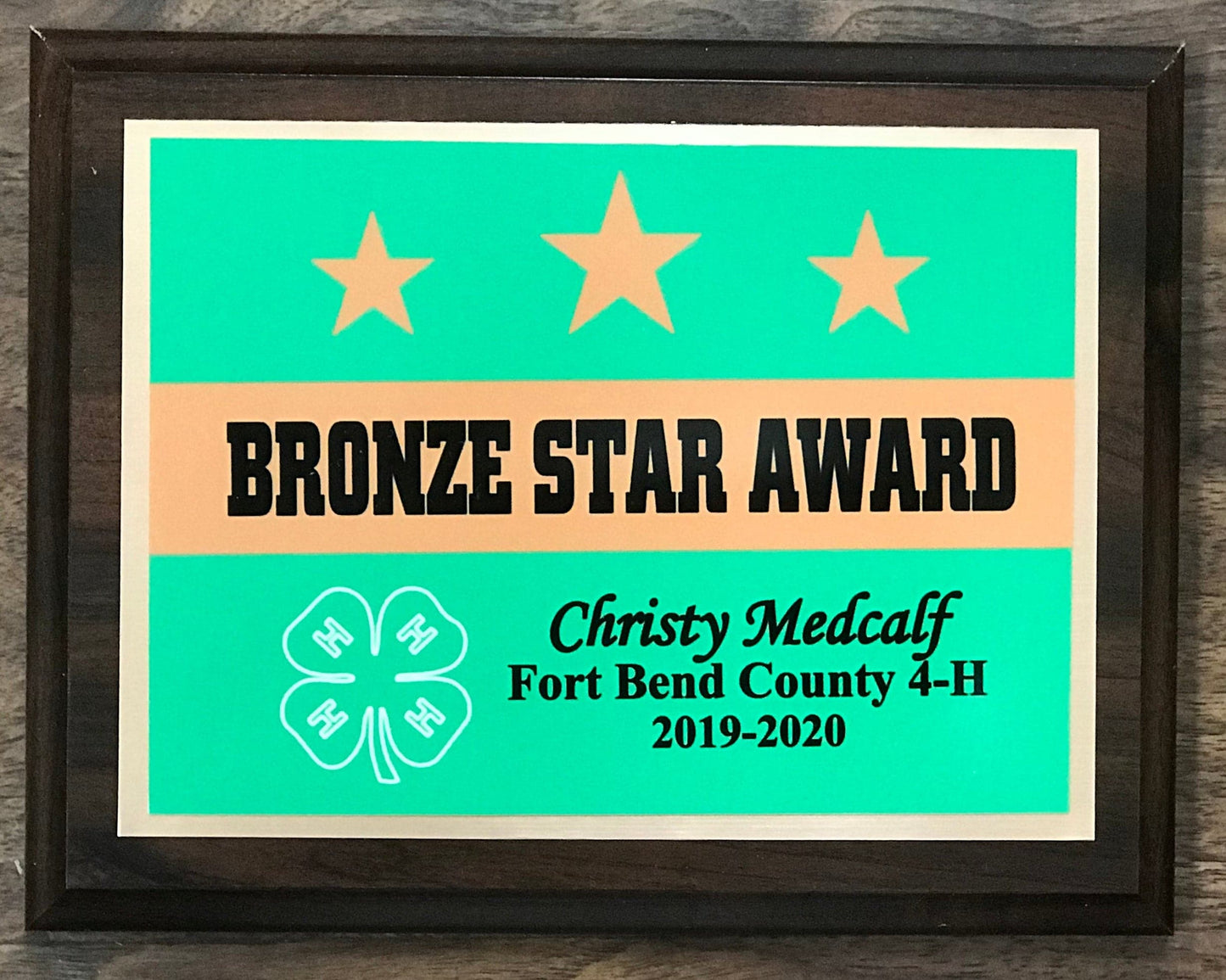 Bronze Star Award