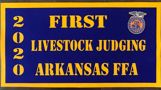 First Livestock Judging