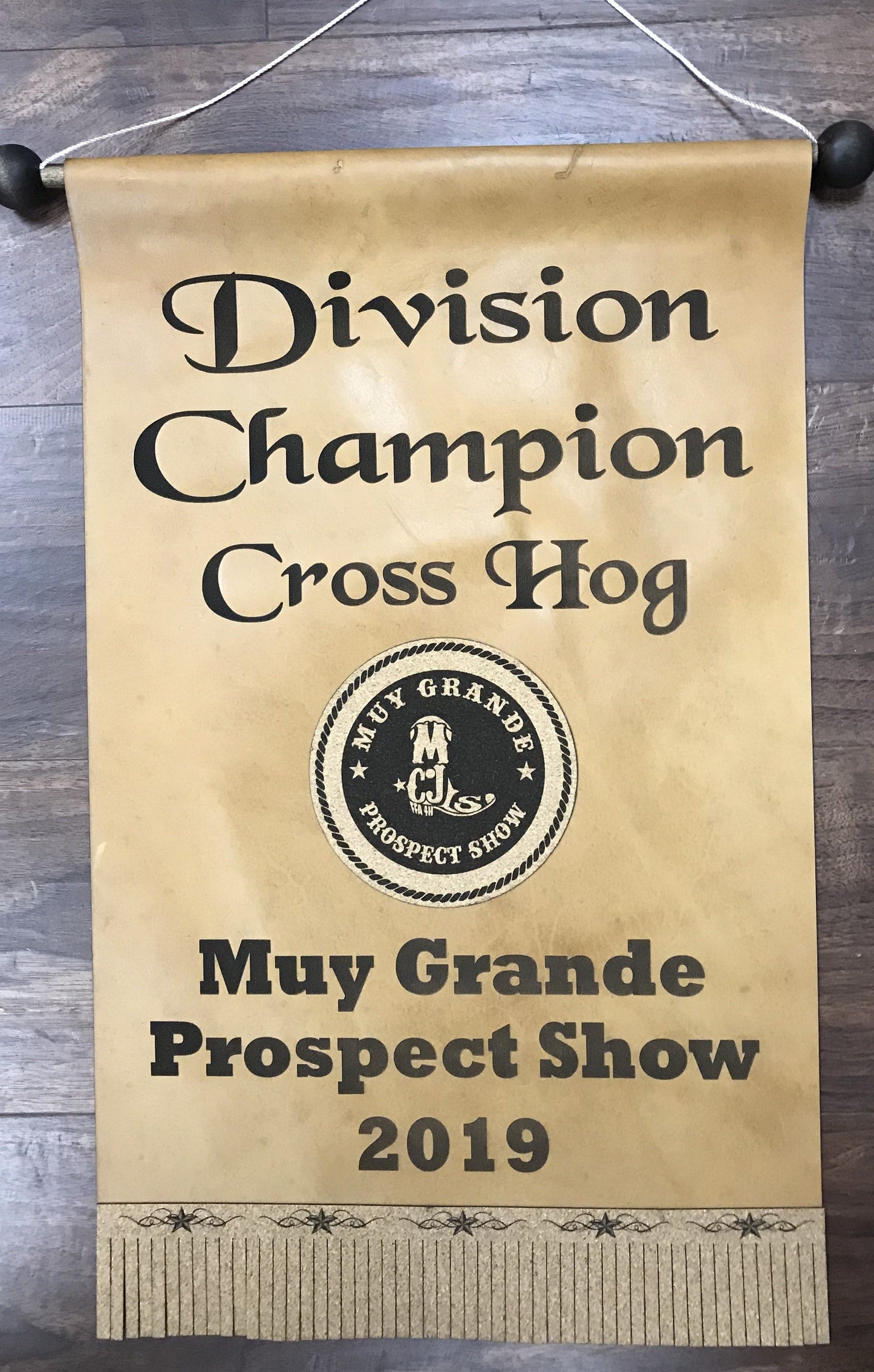 Division  Champion Cross Hog