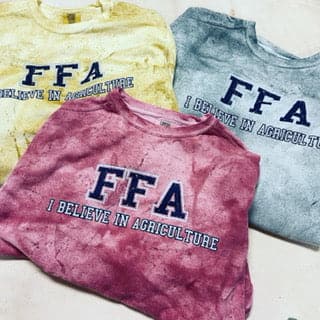 Color Blast Crew Neck Sweatshirt