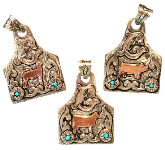 Ear Tag Pendant