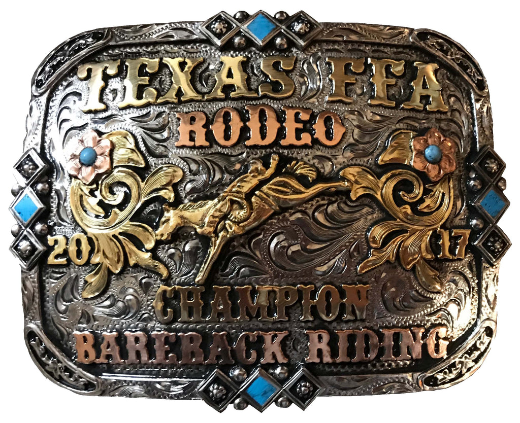 Championship Rodeo Belt Buckles | Custom Rodeo Trophy Awards - Superior ...
