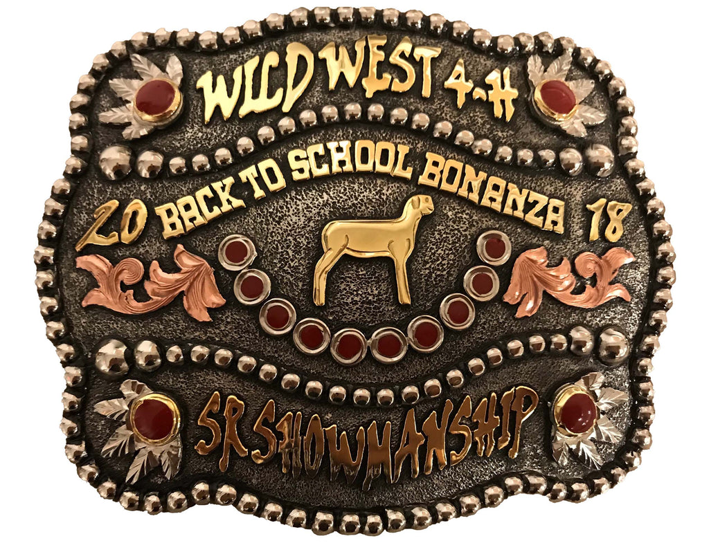 Championship Rodeo Belt Buckles | Custom Rodeo Trophy Awards - Superior ...