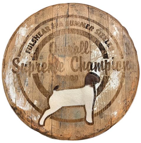 Wine Barrel Lid